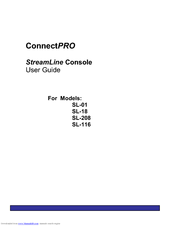 ConnectPRO Master-IT StreamLine SL-18 User Manual