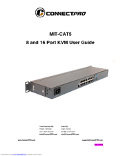ConnectPRO CAT5 KVM 16 User Manual