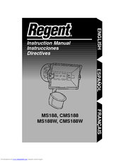 Regent CMS188 MS188W Instruction Manual