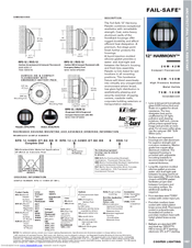 Cooper Lighting FAIL-SAFE Harmony Specification Sheet