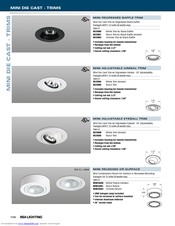 Rsa Lighting MS5000 Specification Sheet