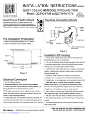 Rsa Lighting QCT904-RM Installation Instructions