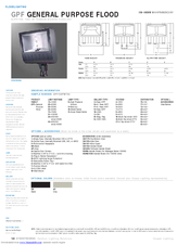 Cooper Lighting GPF15SPW764 Specification Sheet