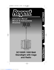 Regent SC1000R Instruction Manual