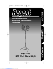 Regent WZT1500 Instruction Manual