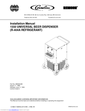 Cornelius REMCOR 1550 Installation Manual