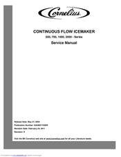 Cornelius WCF512-A Service Manual