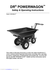 DR POWERWAGON SUBURBAN Safety & Operating Instructions Manual