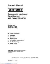 Craftsman 919.724123 Owner's Manual