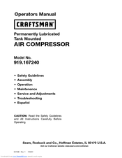 Craftsman CRAFTSMAN 919.16724 Operator's Manual