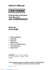 Craftsman 919.167362 Owner's Manual