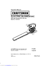 Craftsman 136.748270 Operator's Manual