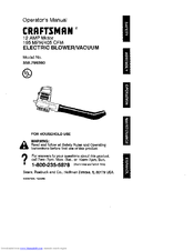 Craftsman 79938 Operator's Manual