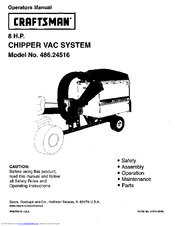 Craftsman 486.24516 Operator's Manual