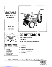 Craftsman 580.7471 Owner's Manual