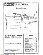 Craftsman 39535006 Owner's Manual