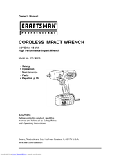 Craftsman 310.26825 Owner's Manual