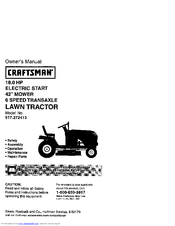 Craftsman 917 Owner's Manual
