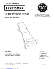 Craftsman 29281 Operator's Manual