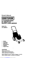 Craftsman 388 Owner's Manual