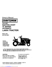 Craftsman 917.271641 Owner's Manual