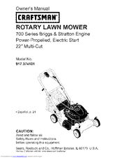 Craftsman 917.374101 Owner's Manual