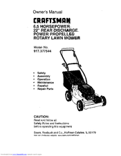 Craftsman 917.377544 Owner's Manual