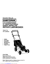 Craftsman 917.378410 Owner's Manual