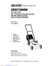 Craftsman 917.386410 Owner's Manual