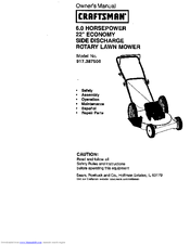 Craftsman 917.3875 Owner's Manual