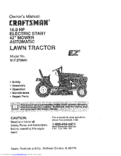 Craftsman 917.270641 Owner's Manual