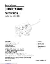 Craftsman 486.24535 Owner's Manual