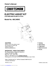 Craftsman 486.24545 Owner's Manual