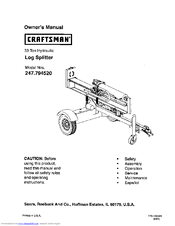 Craftsman 247.79452 Owner's Manual