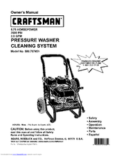 Craftsman 580.767451 Owner's Manual