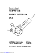 Craftsman 286.17589 Operator's Manual