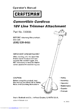 Craftsman 240.74291 Operator's Manual