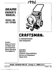 Craftsman 247.797900 Owner's Manual