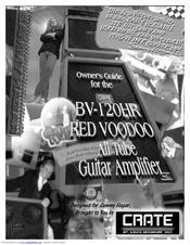 Crate RED VOODOO BV-120HR Owner's Manual
