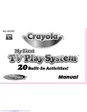 Crayola My First TV Play System 40200 User Manual