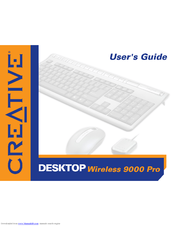 Creative Desktop Wireless 9000 Pro User Manual
