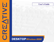 Creative Desktop Wireless 8000 User Manual
