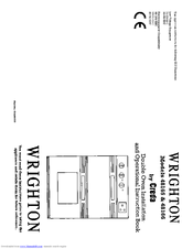 Creda HB48166 Installation And Operational Instructions