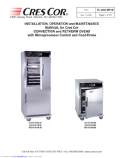 Cres Cor CO151H189 Installation, Operation And Maintenance Manual