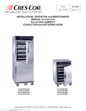 Cres Cor RO151FWUA18B Installation, Operation And Maintenance Manual