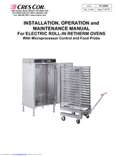 Cres Cor HU 18-671-172-MP Installation, Operation And Maintenance Manual