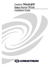 Crestron Battery Pack TPS-6X-BTP Installation Manual