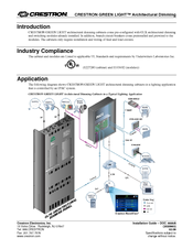 Crestron GREEN LIGHT GLE-277 Installation Manual