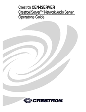 Crestron CEN-iServer Operation Manual