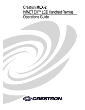 Crestron infiNET EX MLX-2 Operation Manual
